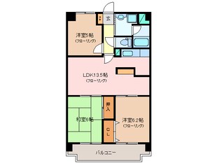 松阪駅 徒歩7分 14階の物件間取画像